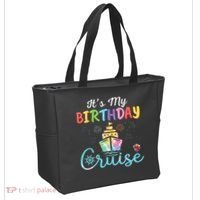 Cruise Birthday Party Vacation Trip ItS My Birthday Cruise Tote Bag thumb 2