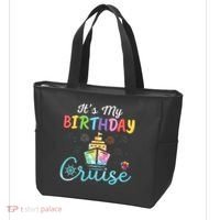 Cruise Birthday Party Vacation Trip ItS My Birthday Cruise Tote Bag thumb 3