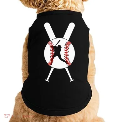 Cool Baseball Player Doggie Tank