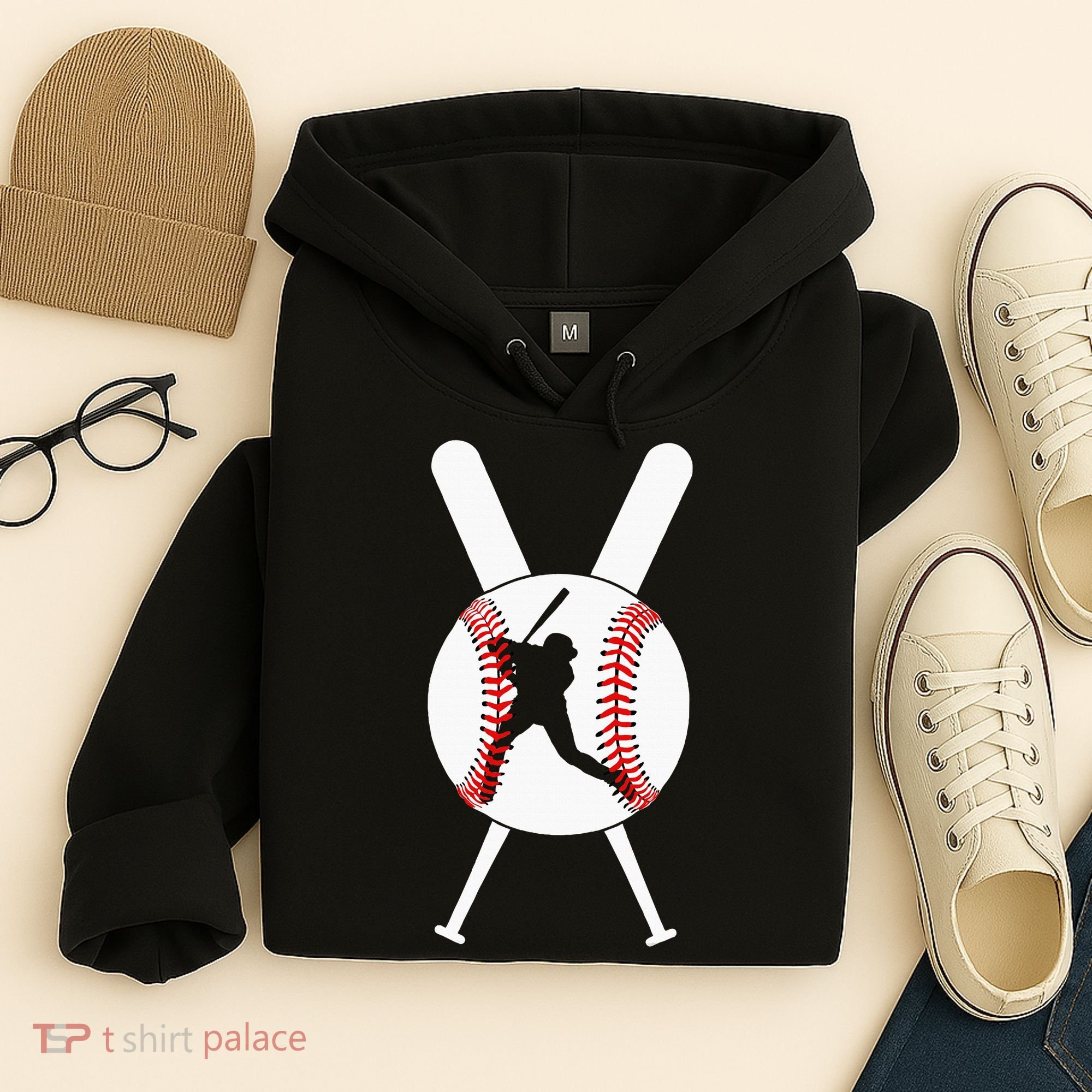 Cool Baseball Player Hoodie