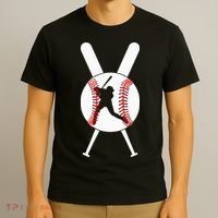 Cool Baseball Player T-Shirt thumb 3
