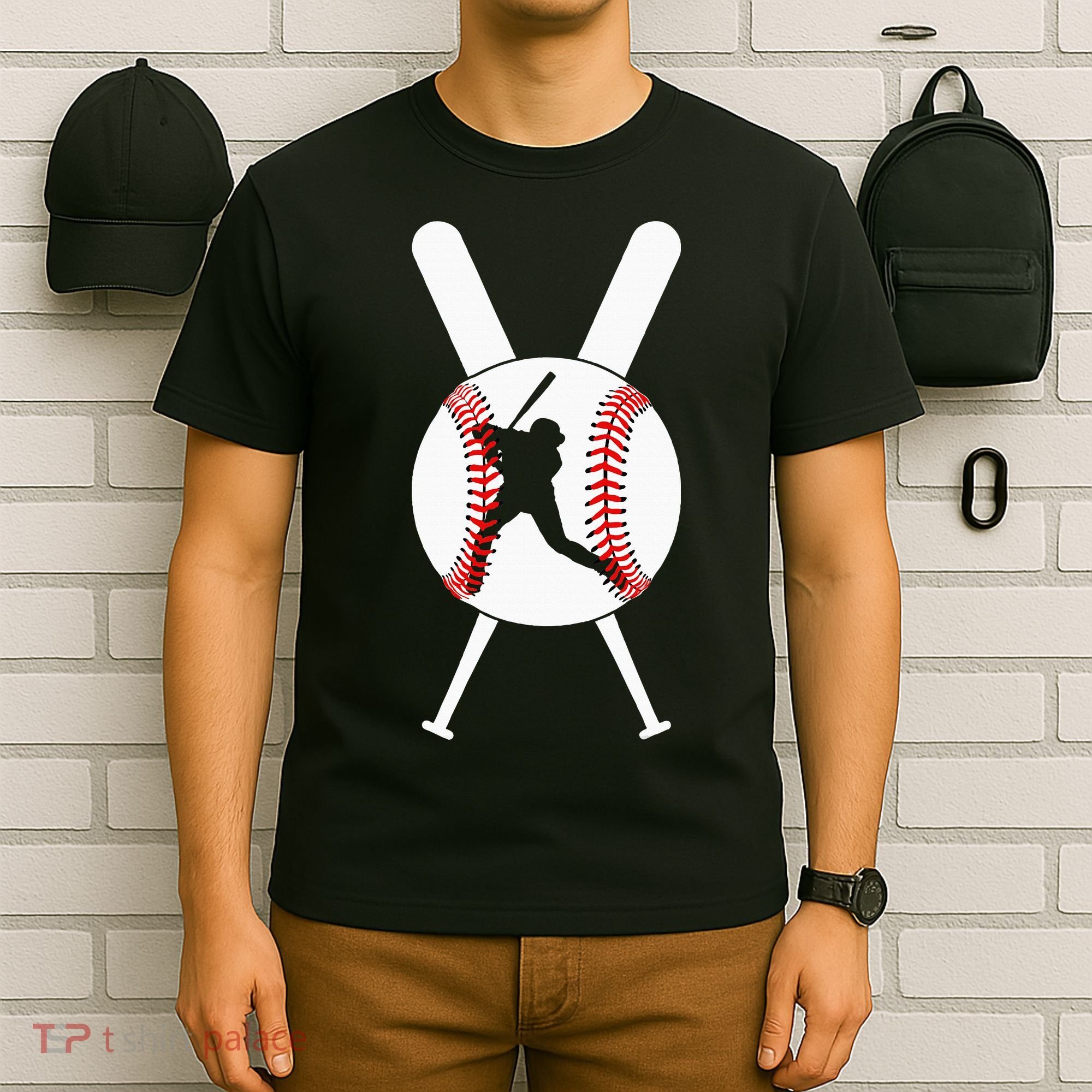 Cool Baseball Player T-Shirt