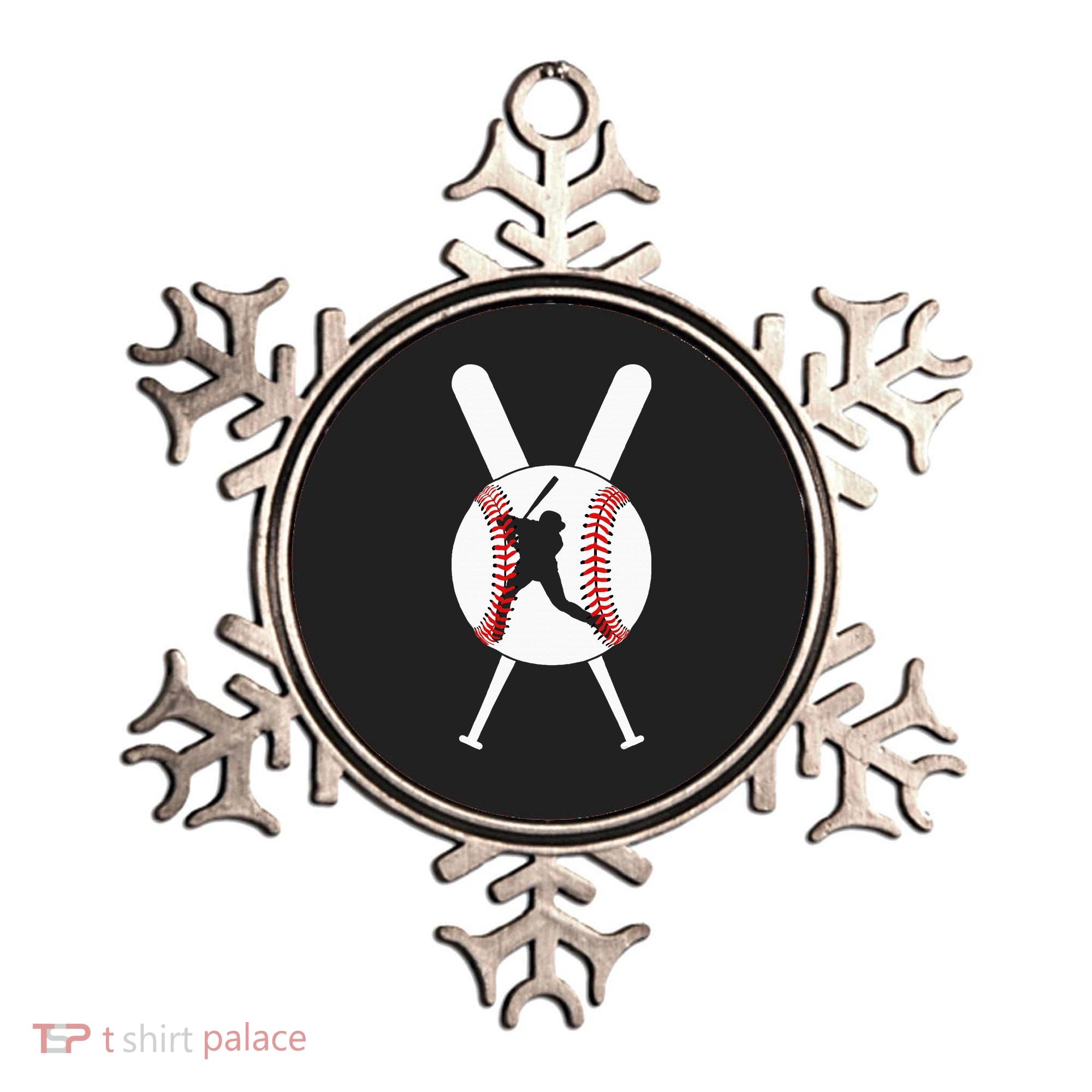 Cool Baseball Player Ornament