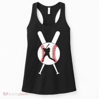 Cool Baseball Player Women's Tank Top thumb 0
