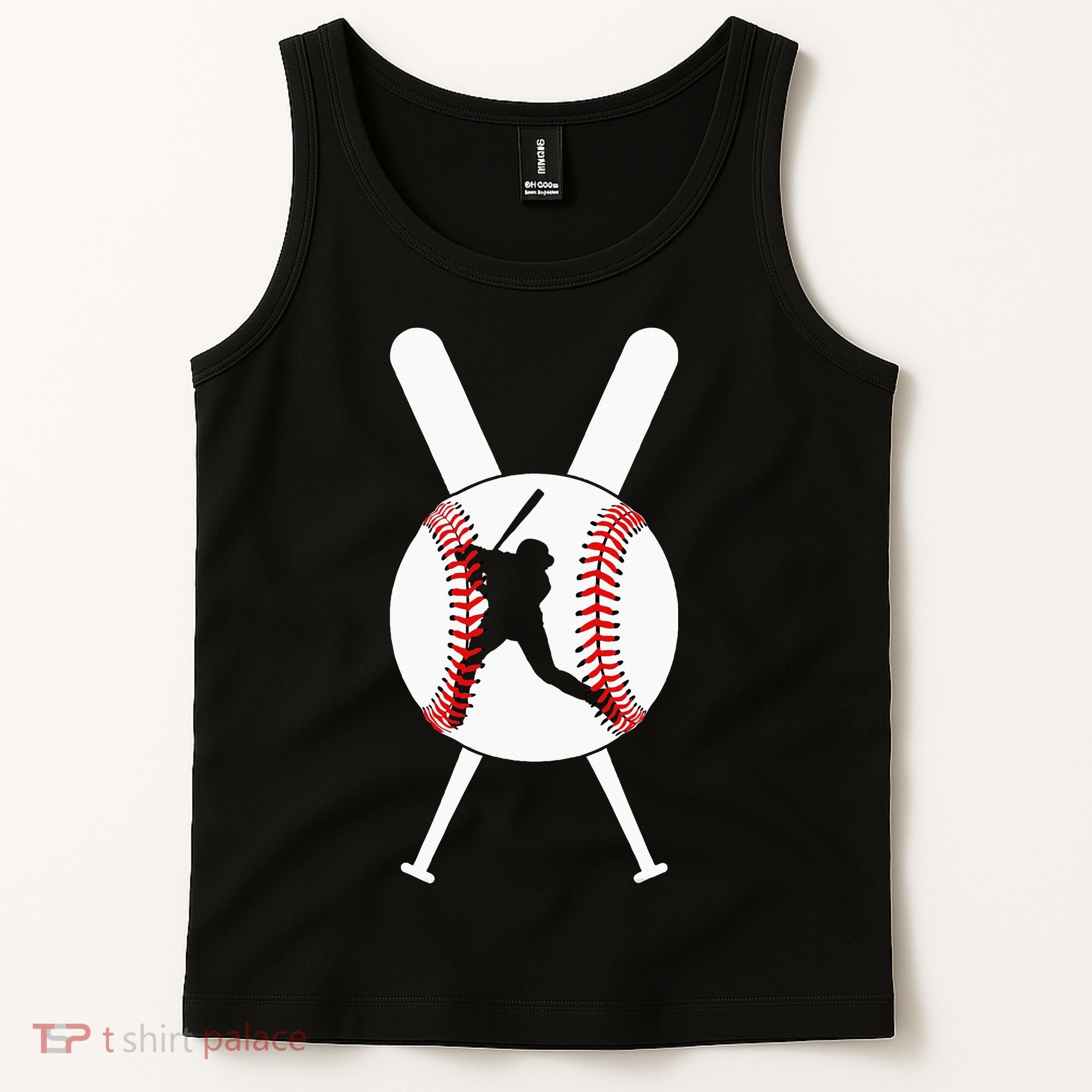 Cool Baseball Player Tank Top