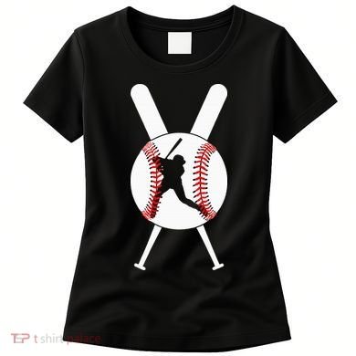 Cool Baseball Player Women's T-Shirt