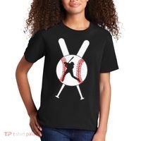 Cool Baseball Player Kids T-Shirt thumb 2