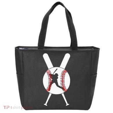 Cool Baseball Player Tote Bag