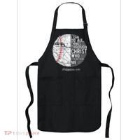 Christian Baseball Philippians Religious Gifts Apron thumb 0