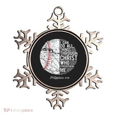 Christian Baseball Philippians Religious Gifts Ornament