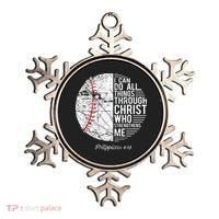Christian Baseball Philippians Religious Gifts Ornament thumb 0