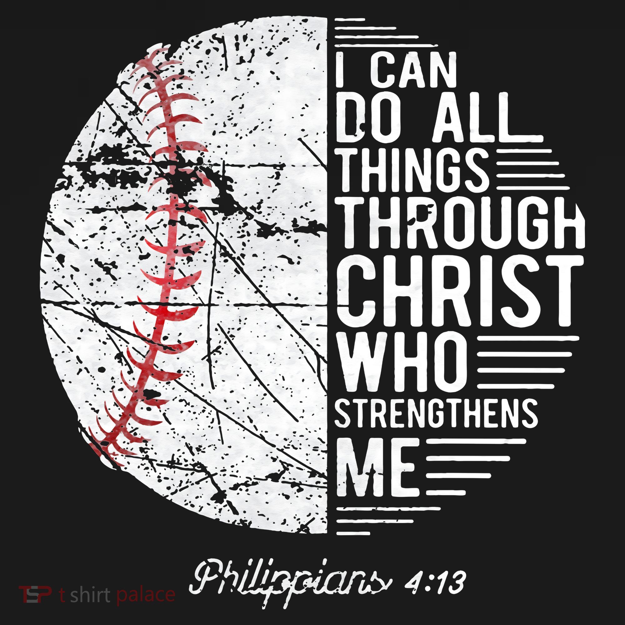 Christian Baseball Philippians Religious Gifts Women's Tank Top