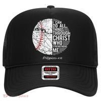 Christian Baseball Philippians Religious Gifts Hat thumb 0