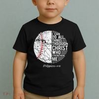 Christian Baseball Philippians Religious Gifts Toddler T-Shirt thumb 2