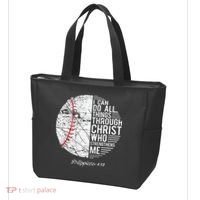 Christian Baseball Philippians Religious Gifts Tote Bag thumb 3