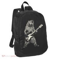 Cute Bear Playing Guitar Gift Guitar Lover Port Authority Crush Ripstop Backpack thumb 1