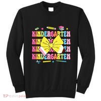 Coquette Bow Pencil Retro Kindergarten Funny Back To School Sweatshirt thumb 0