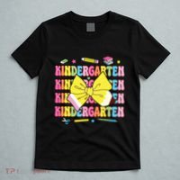 Coquette Bow Pencil Retro Kindergarten Funny Back To School T-Shirt thumb 5