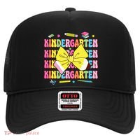 Coquette Bow Pencil Retro Kindergarten Funny Back To School Hat thumb 0