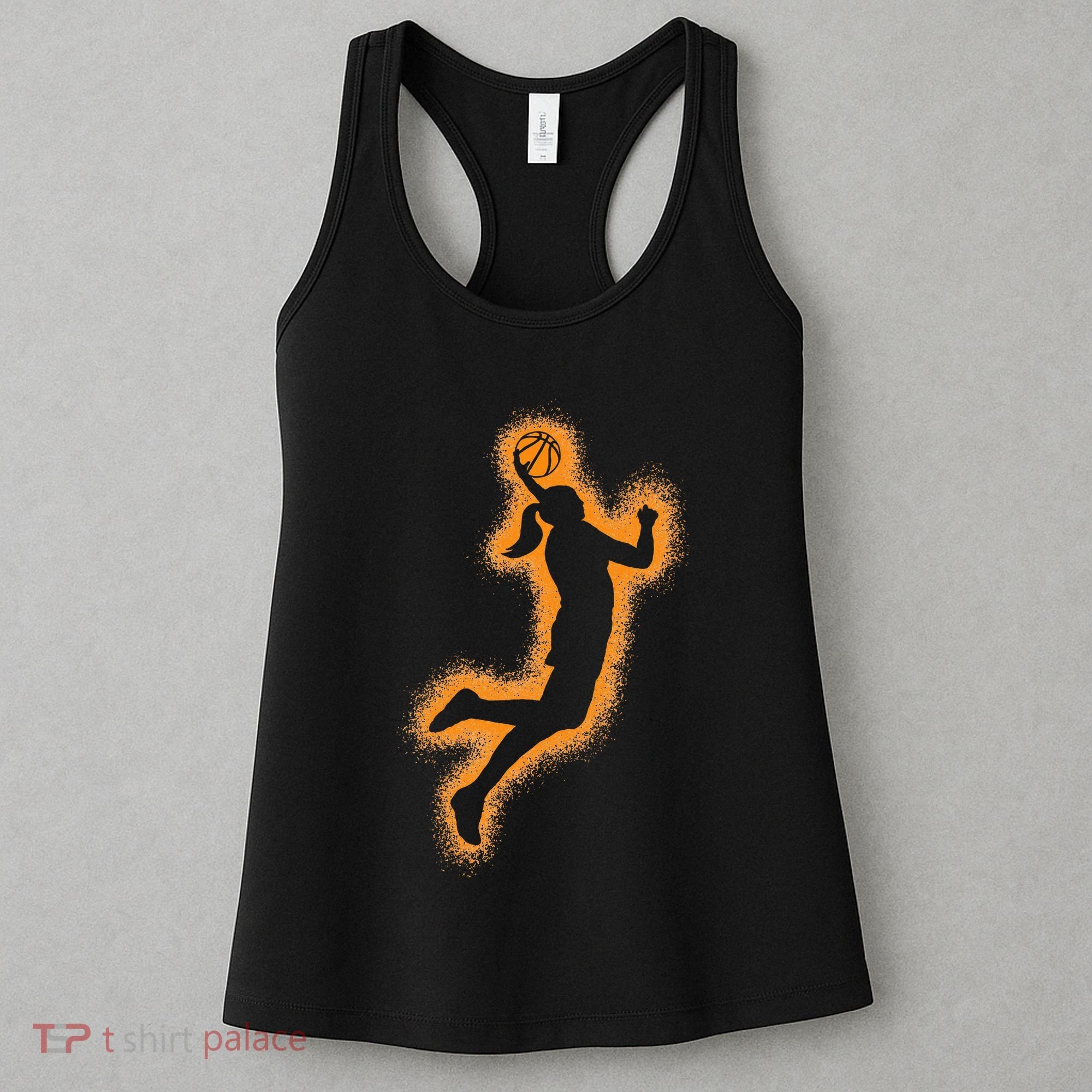 Cute Basketball Player Print Women Basketball Women's Tank Top