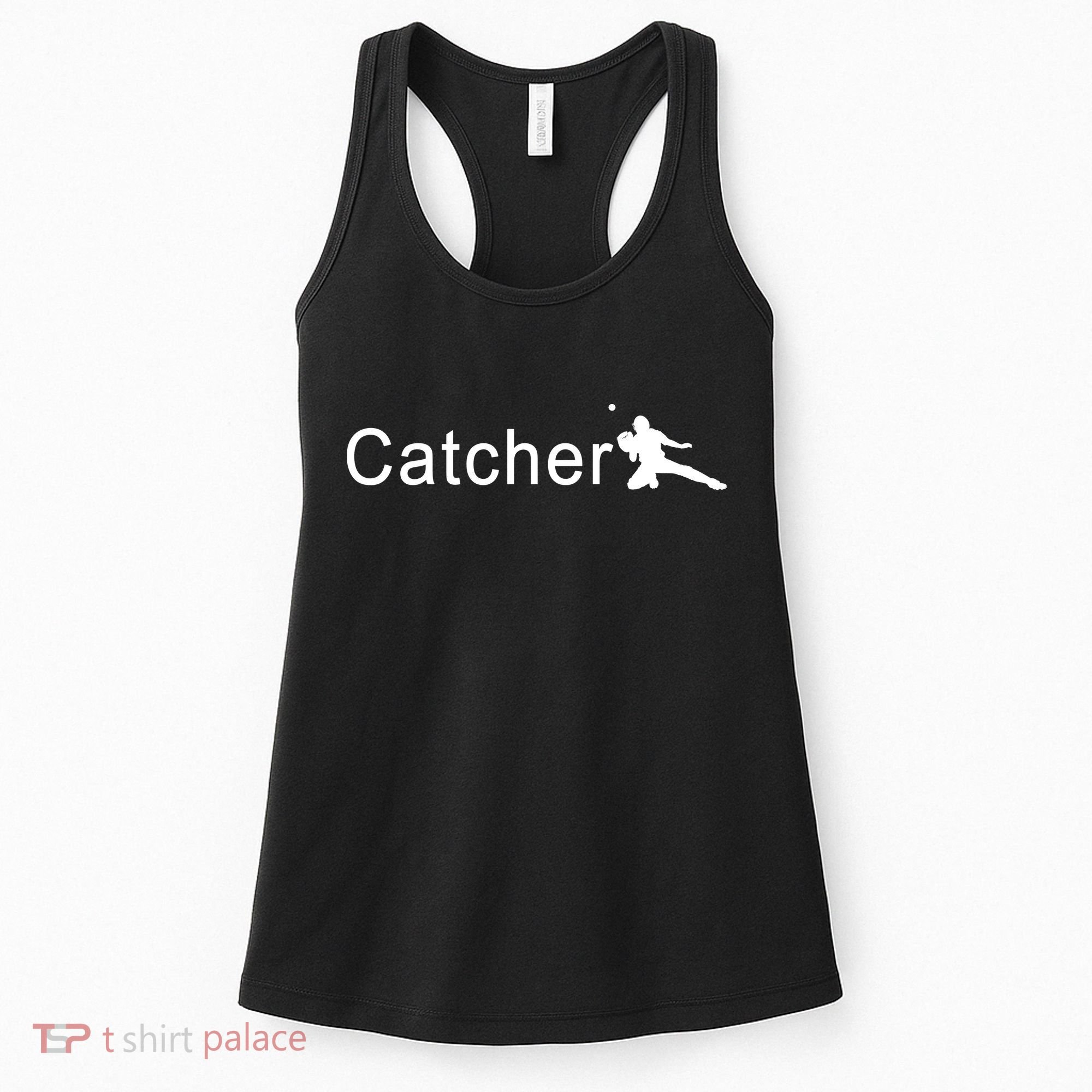 Catcher Baseball Player Women's Tank Top