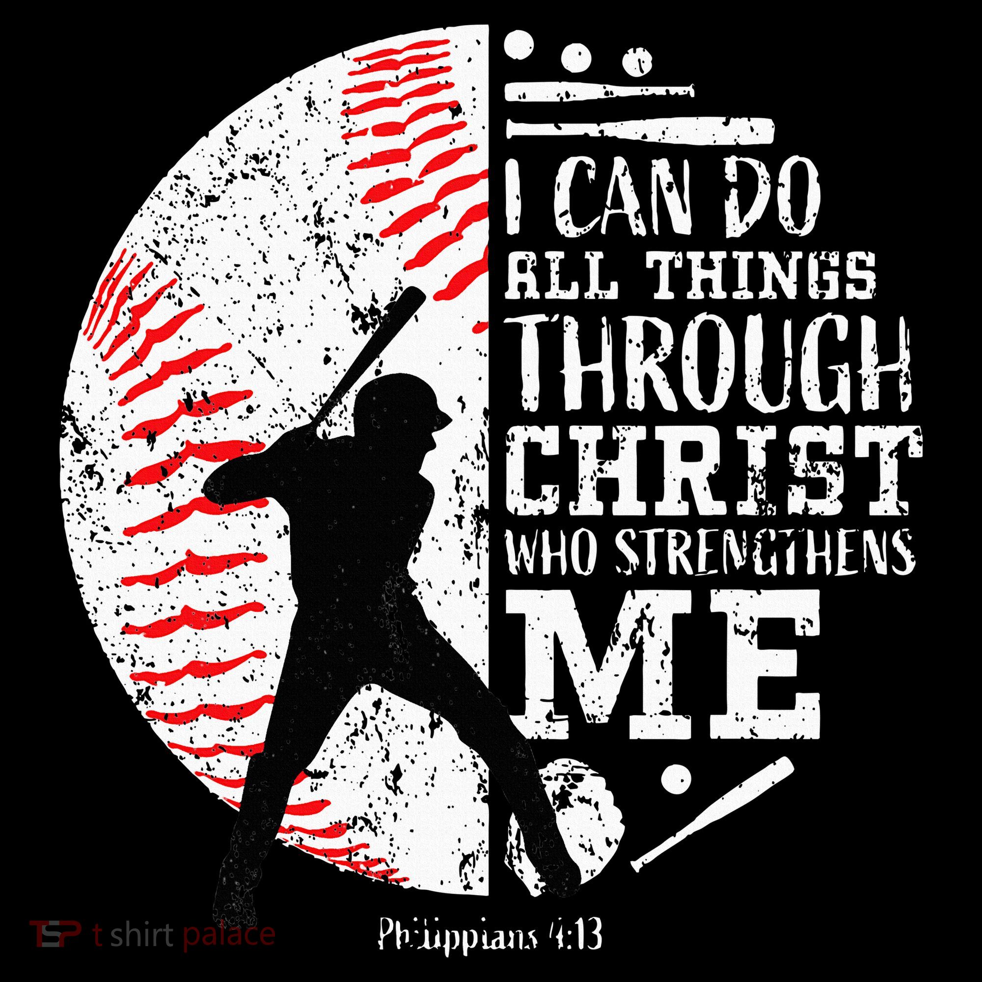 Cool Baseball Player Christian Bible Verse Women's Hoodie