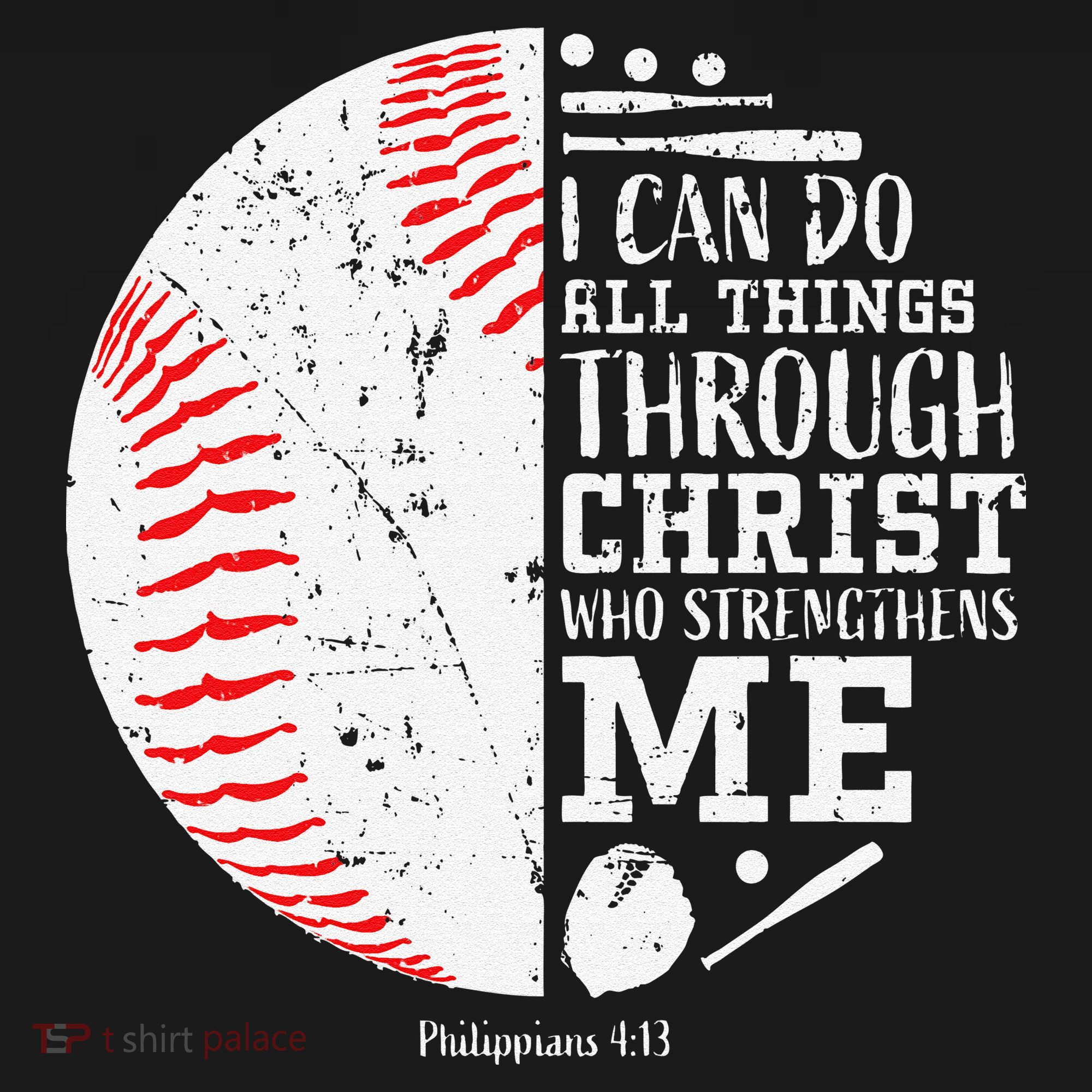 Cool Baseball Player Gifts Christian Bible Verse T-Shirt