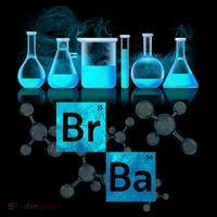 Chemistry Beakers Periodic Table Elements Br Ba Bucket Hat thumb 4