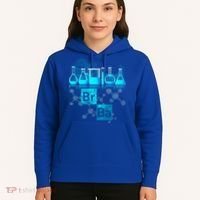 Chemistry Beakers Periodic Table Elements Br Ba Hoodie thumb 5