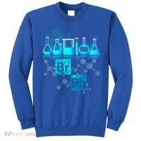 Chemistry Beakers Periodic Table Elements Br Ba Sweatshirt thumb 0