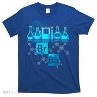 Chemistry Beakers Periodic Table Elements Br Ba T-Shirt thumb 0
