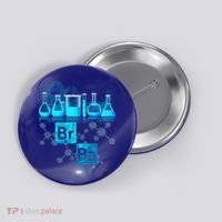 Chemistry Beakers Periodic Table Elements Br Ba Button thumb 0