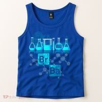 Chemistry Beakers Periodic Table Elements Br Ba Tank Top thumb 2