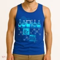 Chemistry Beakers Periodic Table Elements Br Ba Tank Top thumb 3