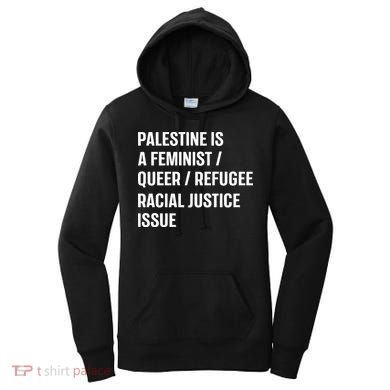 Cory Booker Palestine Is A Feminist Queer Refugee Racial Justice Issue Women's Hoodie