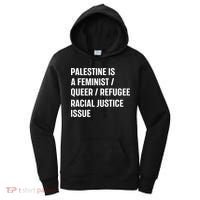 Cory Booker Palestine Is A Feminist Queer Refugee Racial Justice Issue Women's Hoodie thumb 0