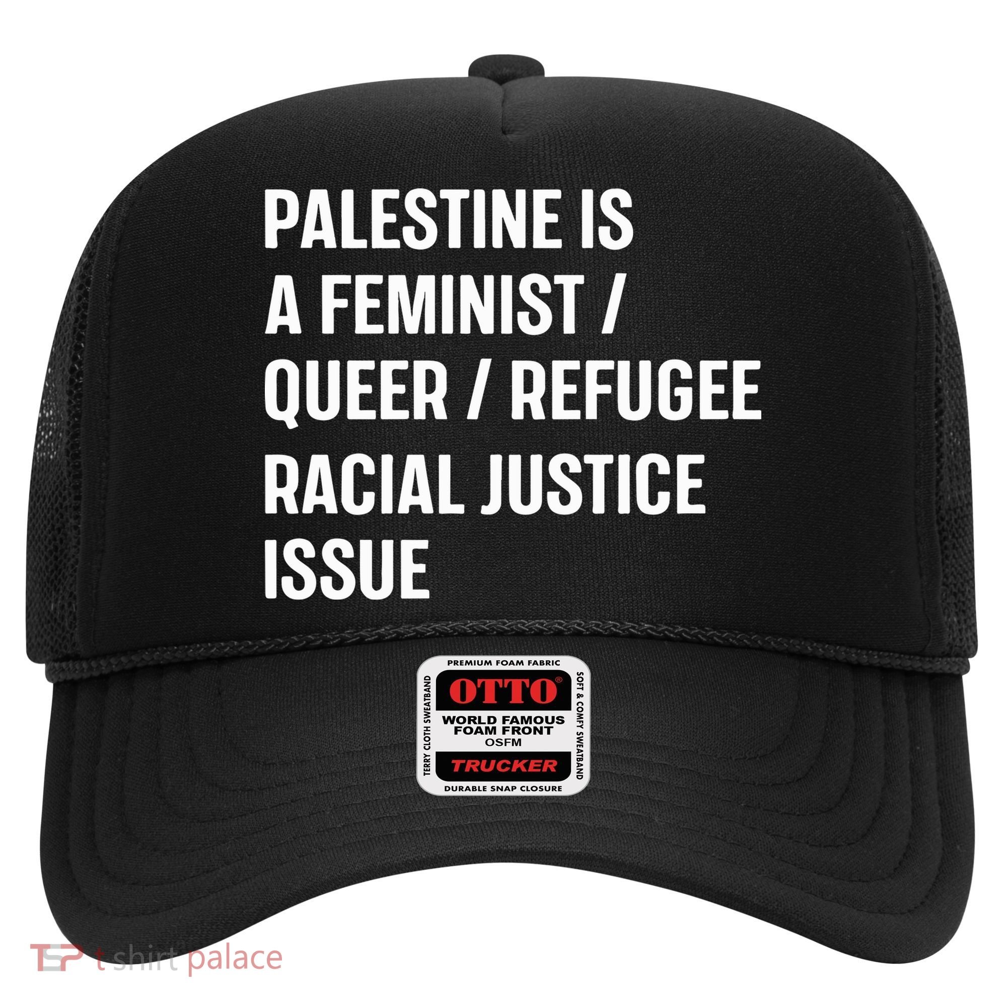 Cory Booker Palestine Is A Feminist Queer Refugee Racial Justice Issue Hat