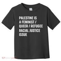 Cory Booker Palestine Is A Feminist Queer Refugee Racial Justice Issue Toddler T-Shirt thumb 0