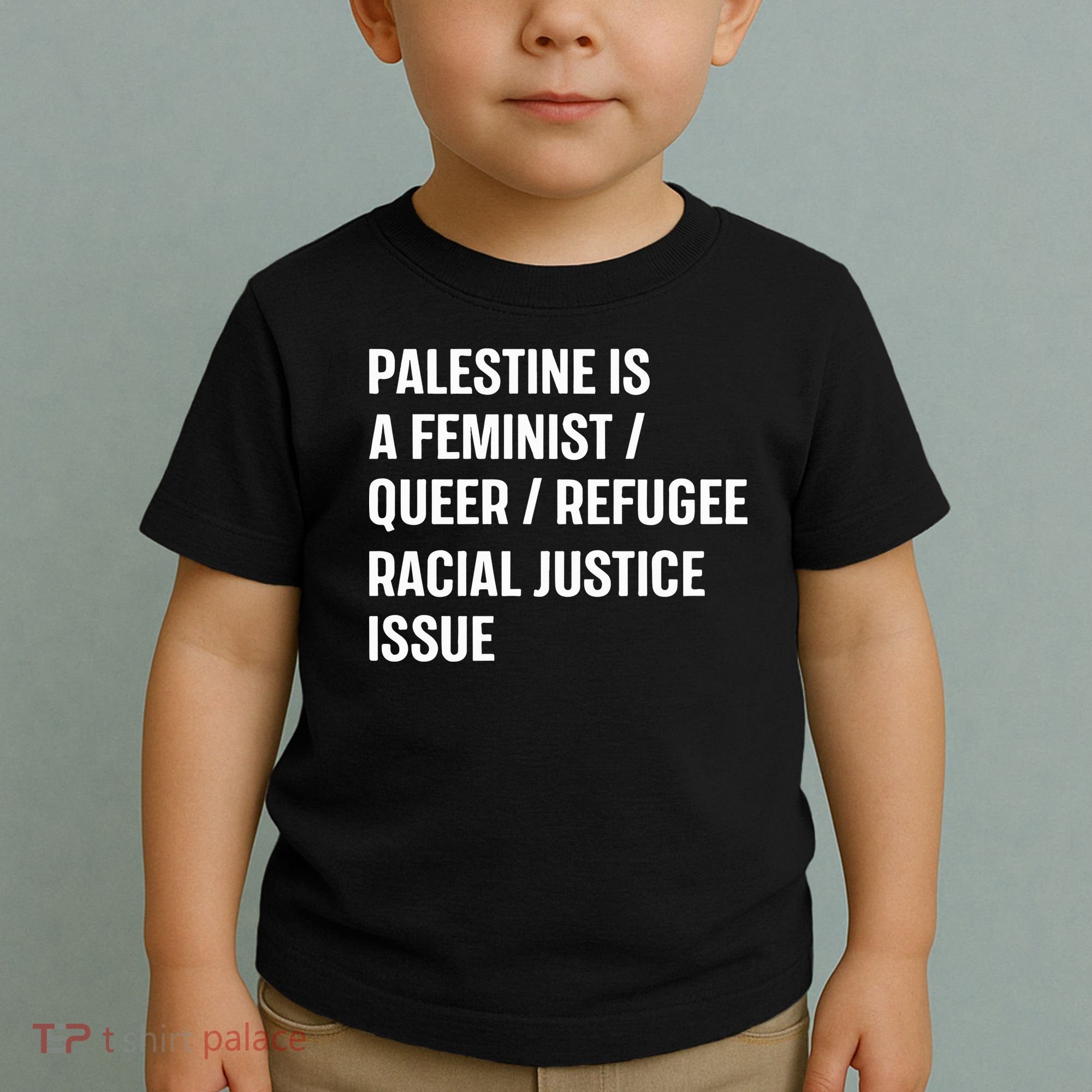 Cory Booker Palestine Is A Feminist Queer Refugee Racial Justice Issue Toddler T-Shirt