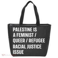 Cory Booker Palestine Is A Feminist Queer Refugee Racial Justice Issue Tote Bag thumb 0