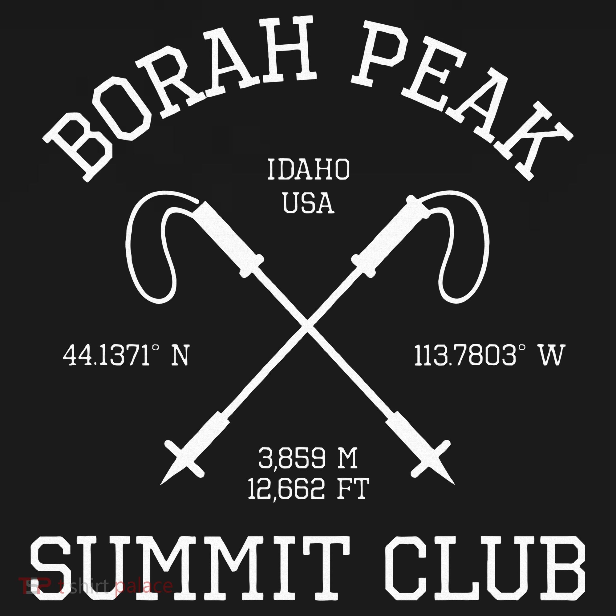 Climbed Borah Peak Summit Club Hike Idaho Usa Hiking Women's Hoodie