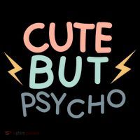 Cute But Psycho Women's Hoodie thumb 2