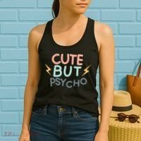 Cute But Psycho Women's Tank Top thumb 2