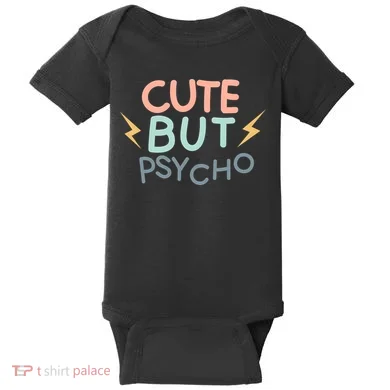 Cute But Psycho Baby Bodysuit