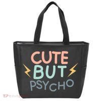 Cute But Psycho Tote Bag thumb 0
