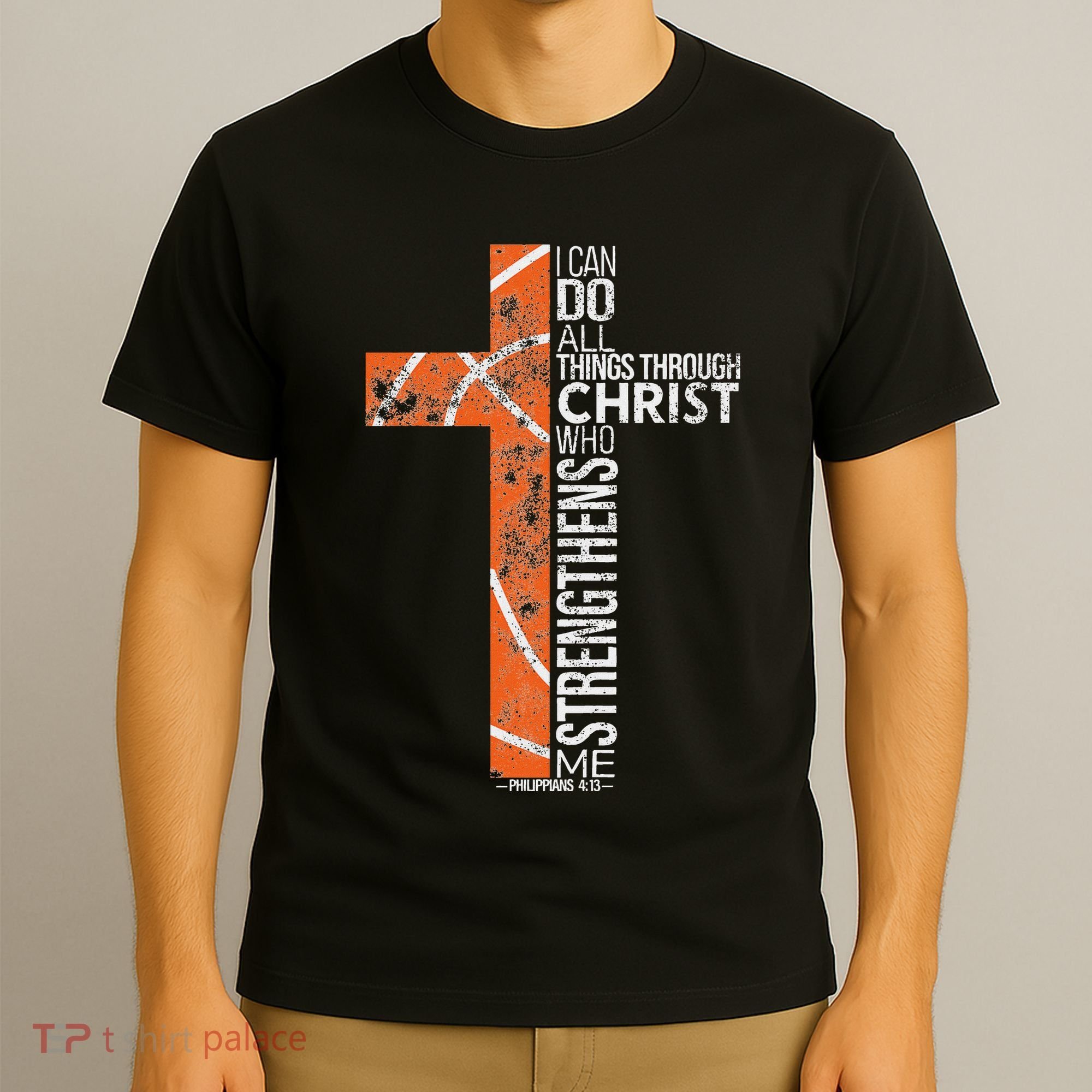 Christian Basketball Player Religious Team Coach T-Shirt