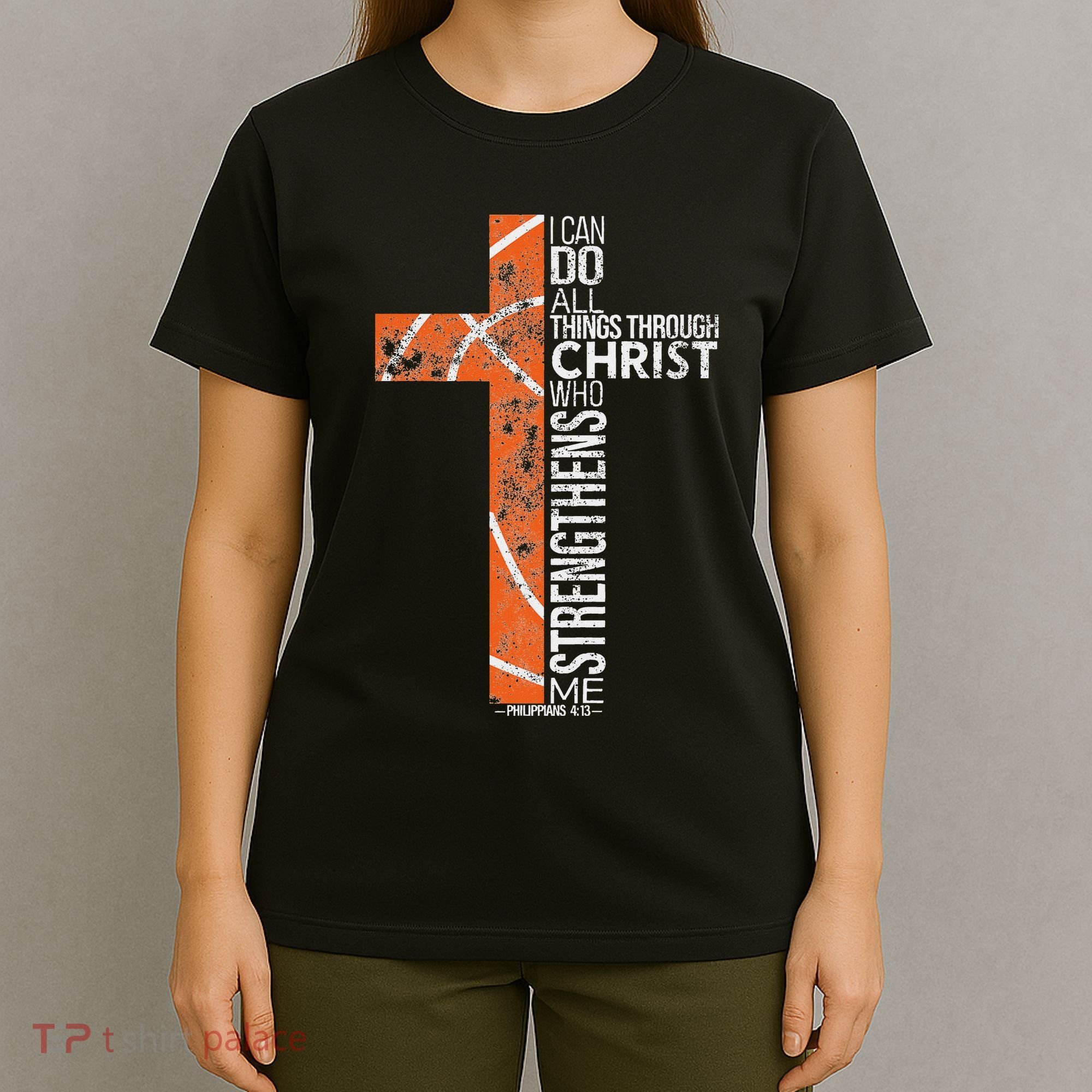 Christian Basketball Player Religious Team Coach T-Shirt