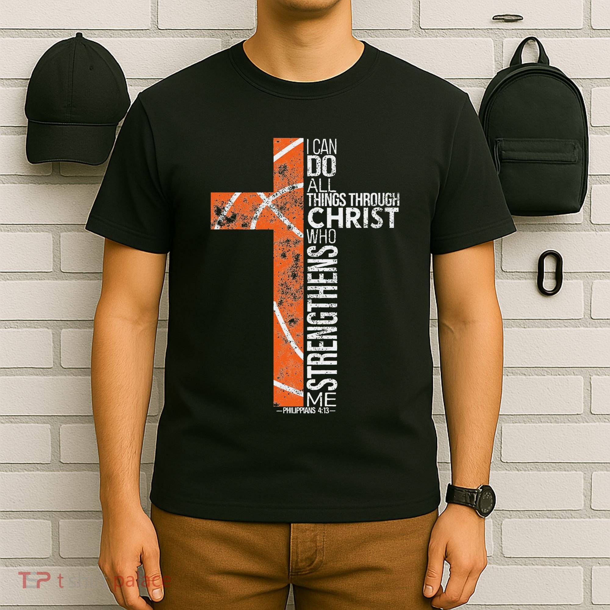 Christian Basketball Player Religious Team Coach T-Shirt