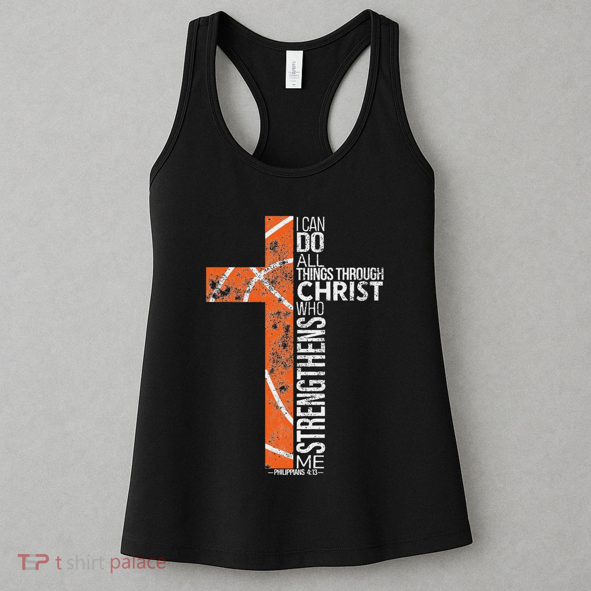 Christian Basketball Player Religious Team Coach Women's Tank Top