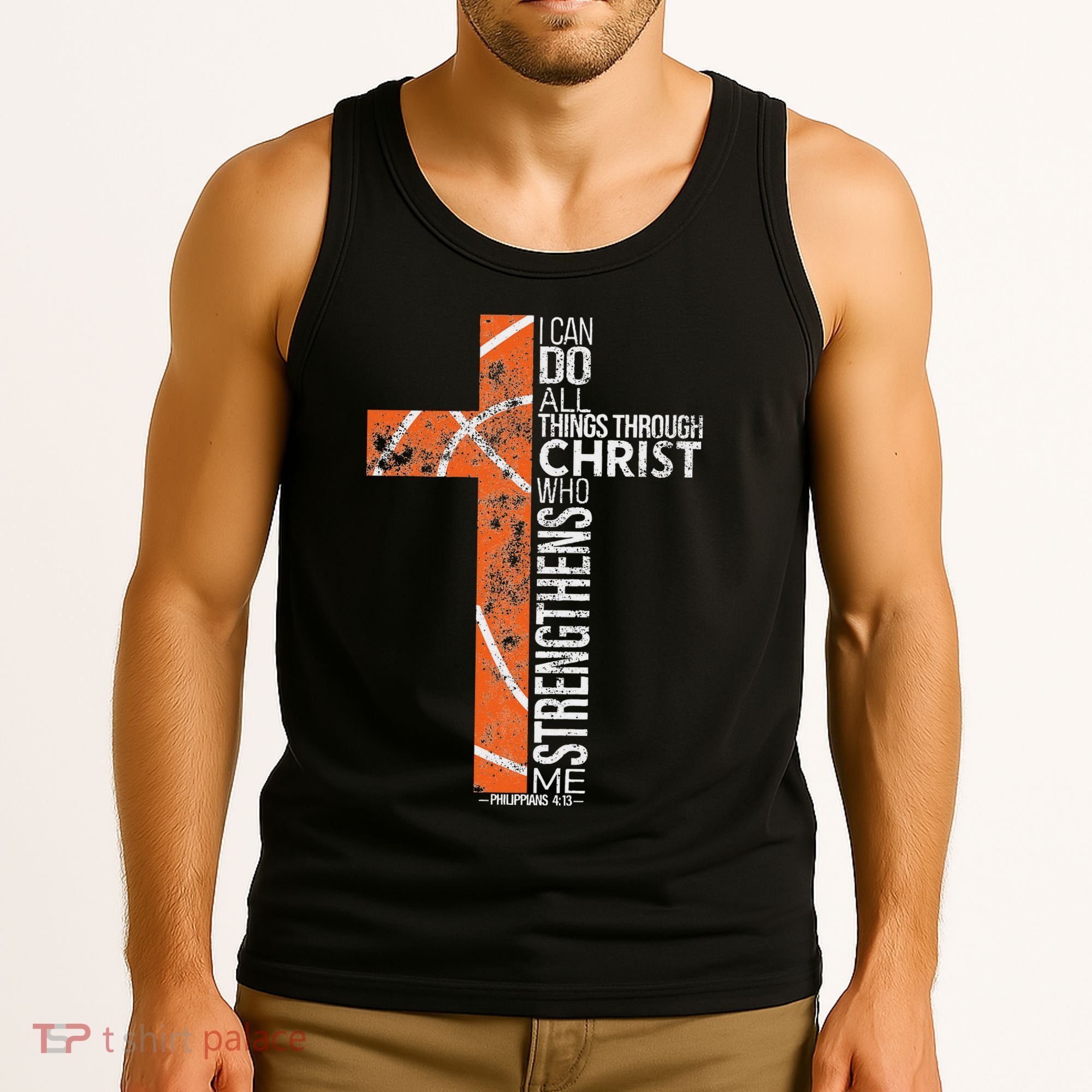 Christian Basketball Player Religious Team Coach Tank Top